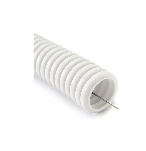 Труба гофрированная лёгкая Ecoplast 60116HFR-W