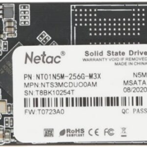 SSD накопитель 256 ГБ Netac NT01N5M-256G-M3X, [NT01N5M-256G-M3X]