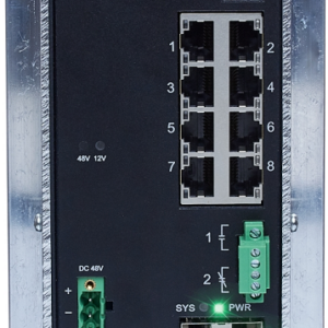 Коммутатор управляемый QTECH QSW-3310-12T-I-POE-DC