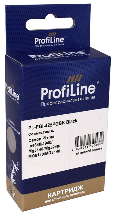 Тонер-картридж ProfiLine PL_PGI-425PGBK_BK Черный