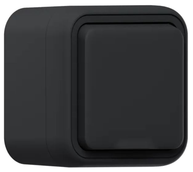Розетка с заземлением с крышкой EKF BT1-SOA-111