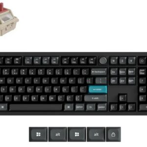 Механическая клавиатура Keychron Q6 Ultra, USB, Bluetooth, Радиоканал, Черный [Q6U-M1-RU]