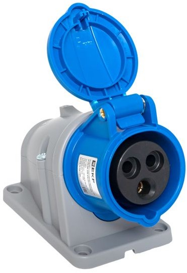 Розетка стационарная наружная EKF ps-113-16-220-PRO