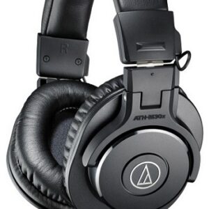 Проводные наушники Audio-Technica ATH-M30X, Проводной, Охватывающие, Черный, [ATH-M30X]