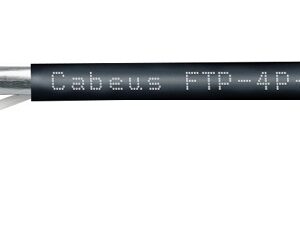 Кабель витая пара F/UTP 5e кат. 4 пары Cabeus FTP-4P-Cat.5e-SOLID-OUT-LSZH-UV