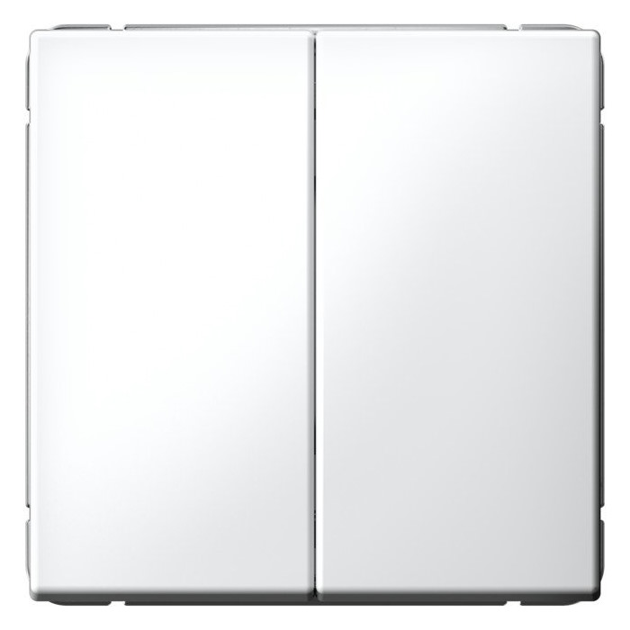 Переключатель двухклавишный Systeme Electric GAL001365
