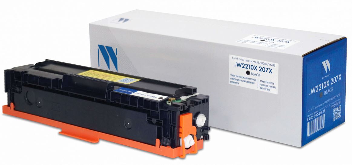 Тонер-картридж NVP NV-W2210X-207X-Bk Черный