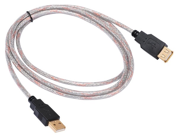 Кабель удлинительный Buro USB2.0-AM-AF-S