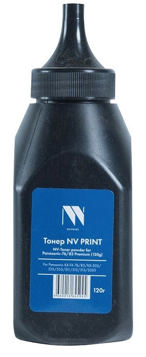 Тонер-картридж NVP NV-PAN76/83-PR-120G Черный