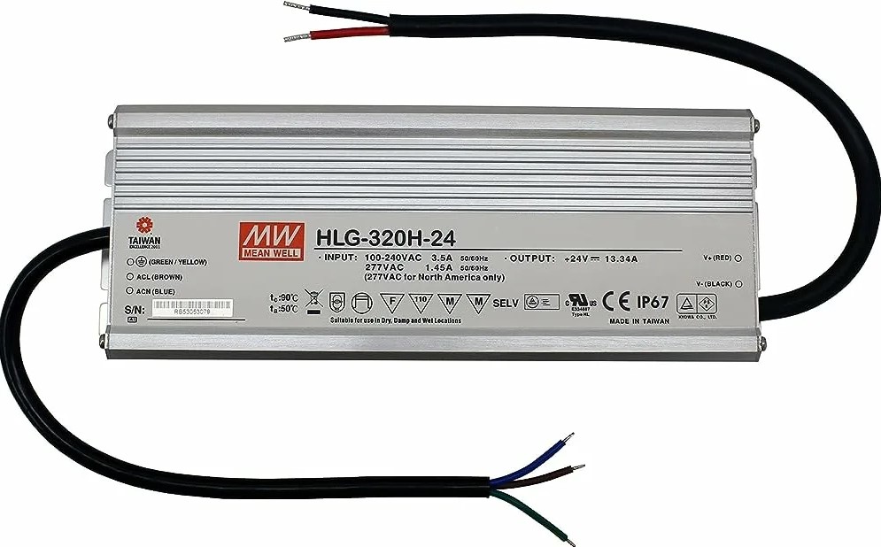 Драйвер светодиодный Mean Well HLG-320H-24