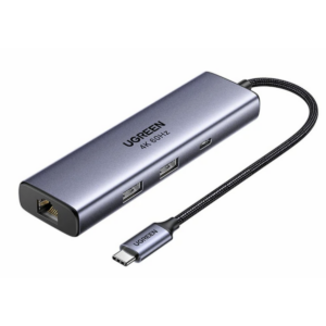 Док-станция UGREEN 6-in-1 USB-C Docking Station (CM512)
