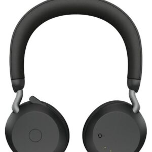 Беспроводная стереогарнитура Jabra Evolve2 75, Bluetooth, Накладные, Черный, [27599-999-899]
