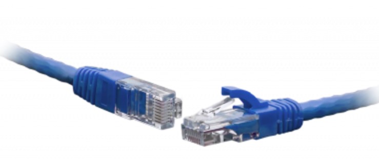 Кабель патч-корд U/UTP 5e кат. 3м SNR SNR-UU4-5E-030-LST-BL
