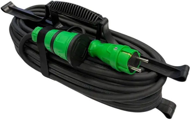 Удлинитель силовой iTOK i-CONNECT-COLOR-SUR-KG-325-1-44-10-GREEN