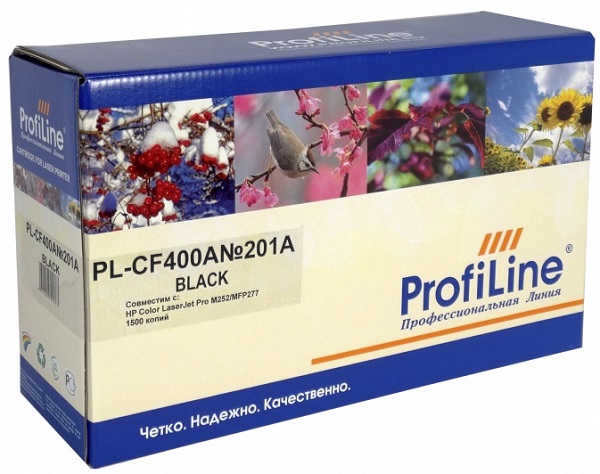 Тонер-картридж ProfiLine PL_CF400A/045_BK Черный