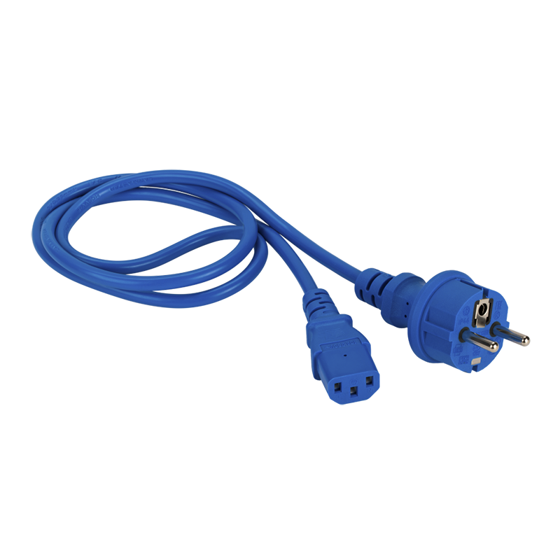 Кабель питания Lanmaster LAN-PP13/SH-7.0-BL