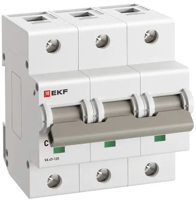 Автоматический выключатель EKF mcb47125-3-20C