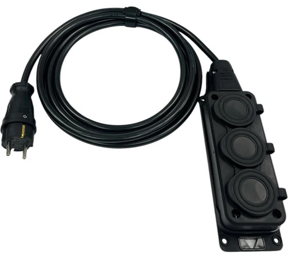 Удлинитель силовой iTOK i-CONNECT-COLOR-SU-KG-315-3-54-10-BLACK