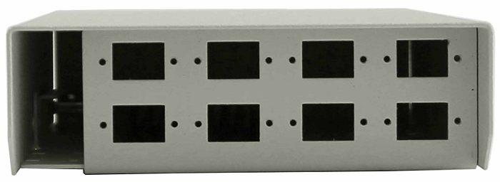 Кросс оптический настенный коробочный TELCORD КН-8FC-m-GY