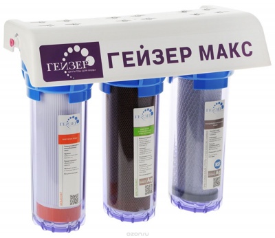 Фильтр для воды Гейзер Макс (прозрачный)