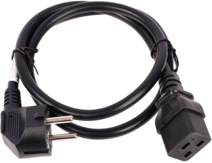 Кабель питания Lanmaster LAN-PP19/SH-2.0-BK