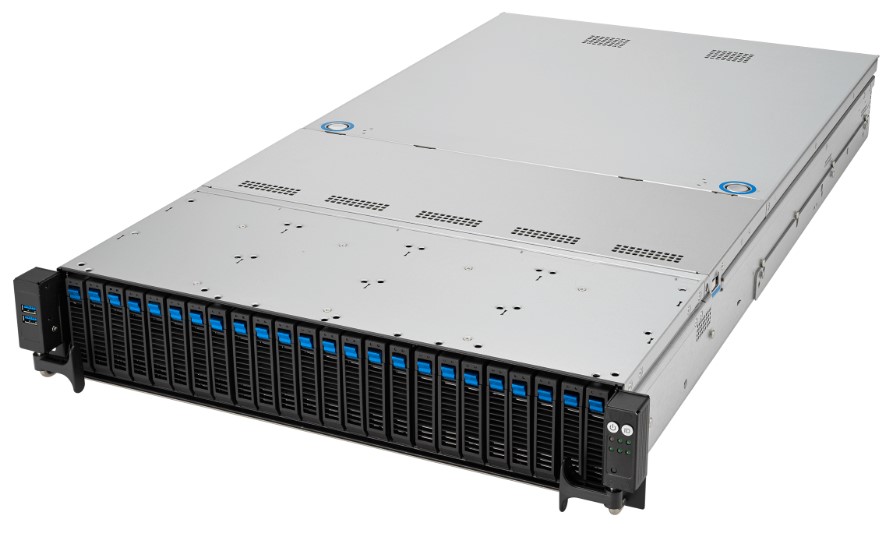 Серверная платформа 2U ASUS RS521A-E12-RS24U/1G/2kW/24NVMe/FAN/RH/OCP
