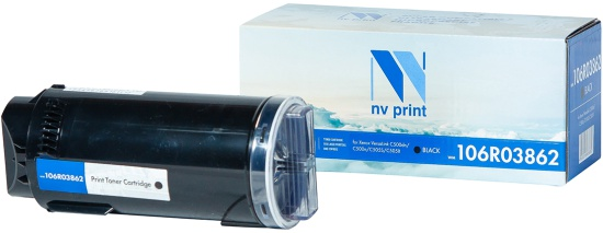 Тонер-картридж NVP NV-106R03862BK Черный
