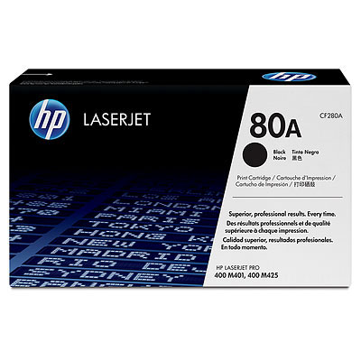 Тонер-картридж HP 80A Черный