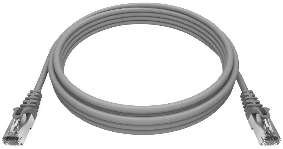 Кабель патч-корд F/UTP 5e кат. 0.5м NTSS NTSS-PC-FTP-RJ45-5e-0.5-LSZH-GY