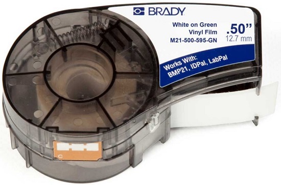 Лента красящая Brady M21-500-595-GN