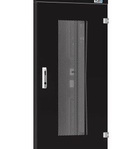 Дверь одностворчатая перфорированная TLK TFI-2460-P-R-BK