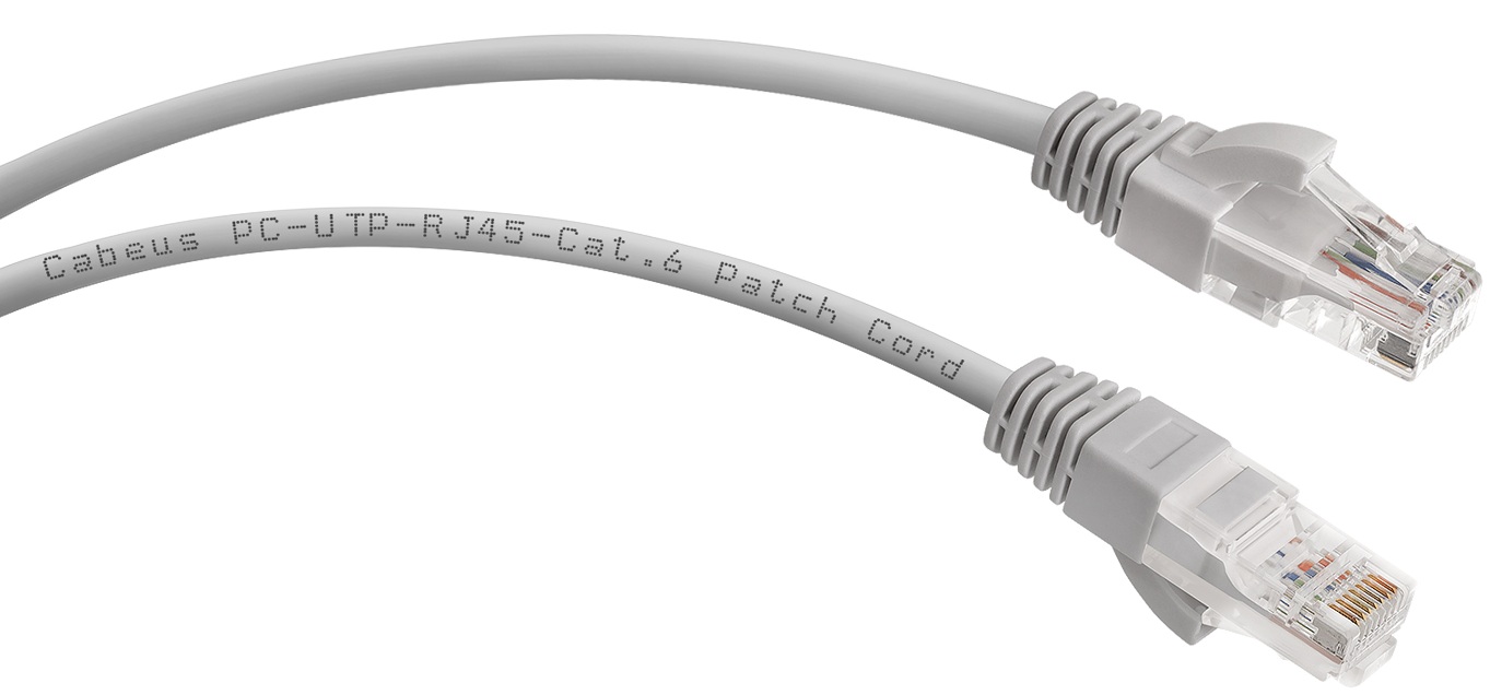 Кабель патч-корд U/UTP 6 кат. 20м Cabeus PC-UTP-RJ45-Cat.6-20m