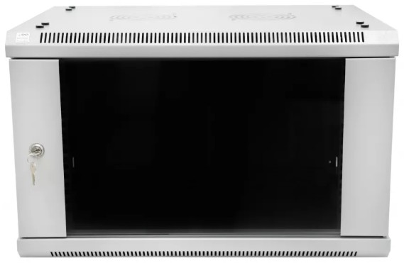 Шкаф настенный 19", 18U SNR SNR-TWC-18-SF-R-GD