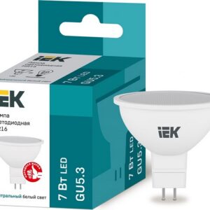 Лампа светодиодная IEK LLE-MR16-7-230-40-GU5