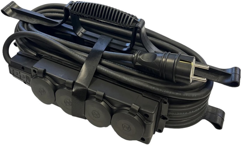 Удлинитель силовой iTOK i-CONNECT-COLOR-SUR-PVS-325-4-54-10-BLACK