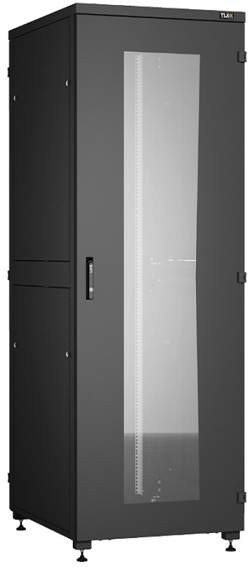 Шкаф напольный 19", 47U TLK TFI-476080-GHMH-R-BK
