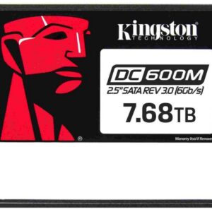 SSD накопитель 7680 ГБ Kingston SEDC600M/7680G, SATA III, [SEDC600M/7680G]