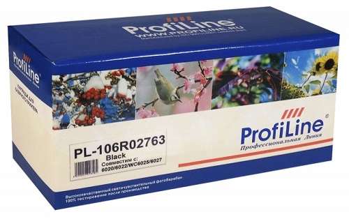 Тонер-картридж ProfiLine PL_106R02763_BK Черный