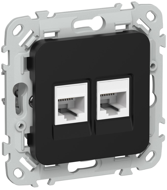 Розетка компьютерная IEK FI-K22-1-K02