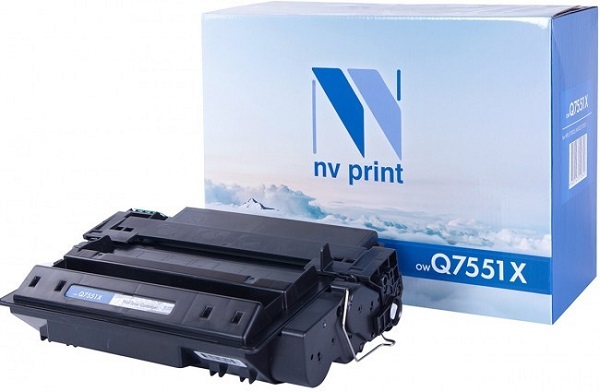 Тонер-картридж NVP NV-Q7551X Черный