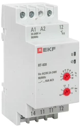 Реле контроля температуры EKF RT-820