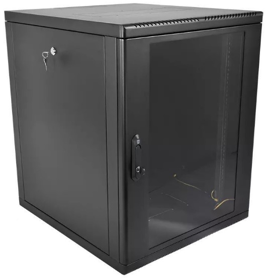 Шкаф настенный 19", 15U ЦМО ШРН-М-15.650-9005