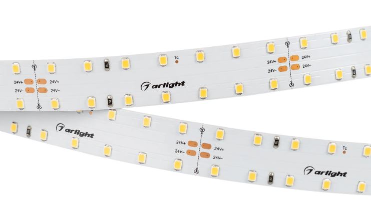 Лента светодиодная Arlight RT-A140-20mm 24V Warm3500