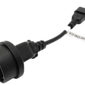 Кабель Powercom SCUT IEC-320 C14 to Socket Type-F