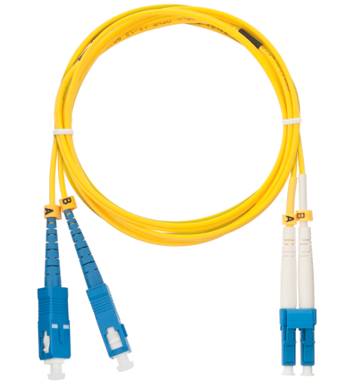 Патч-корд волоконно-оптический NIKOLAN NMF-PC2S2C2-SCU-LCU-003