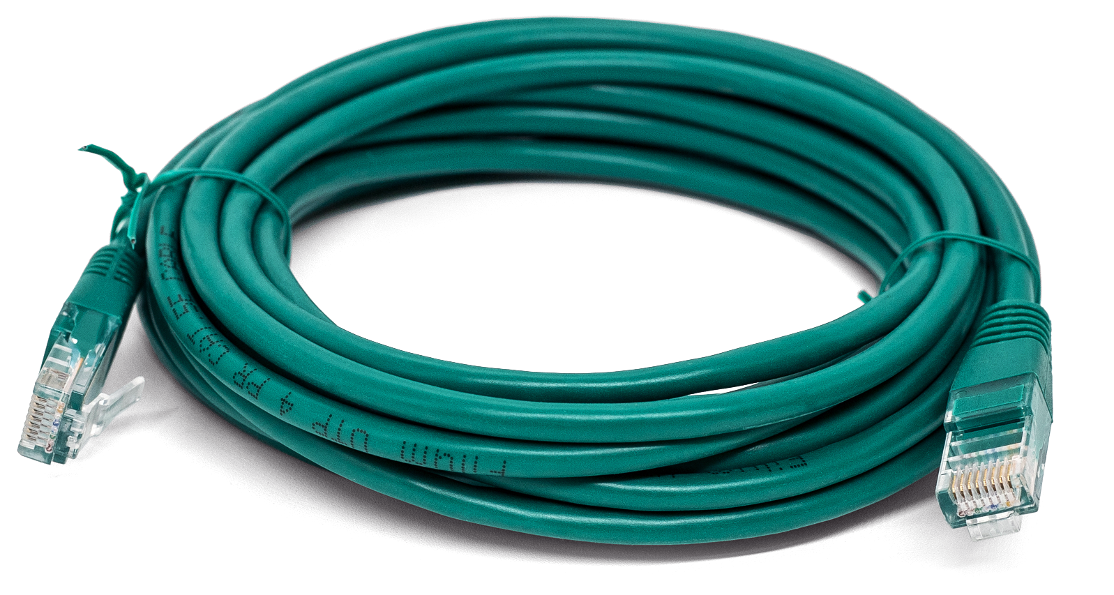 Кабель патч-корд U/UTP 5e кат. 5м Filum FL-U5-5M-G