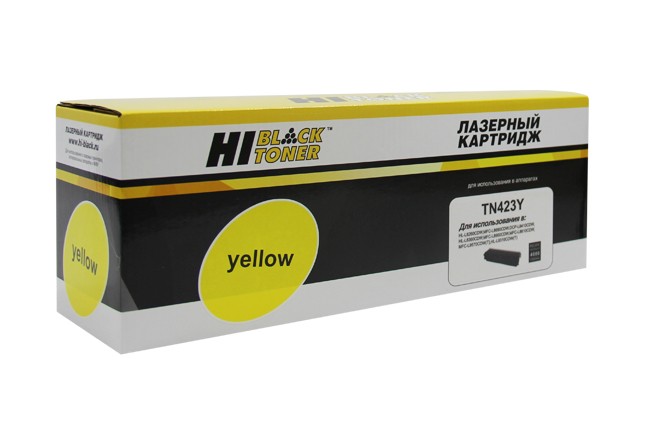 Тонер-картридж Hi-Black HB-TN-423Y Желтый