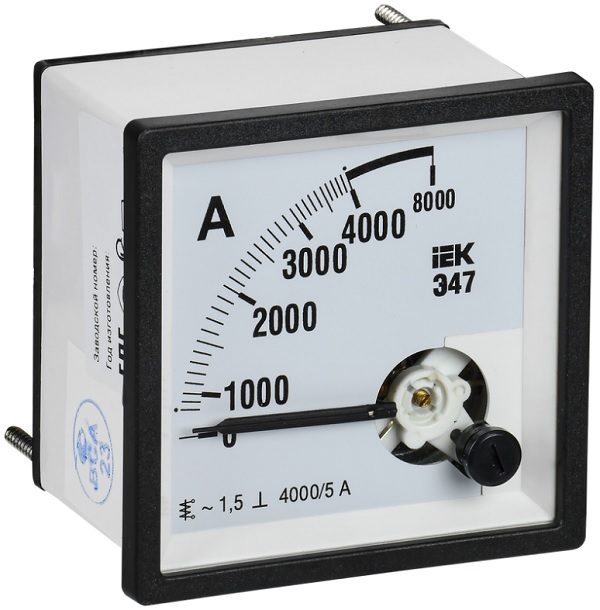 Амперметр IEK IPA10-6-4000-E