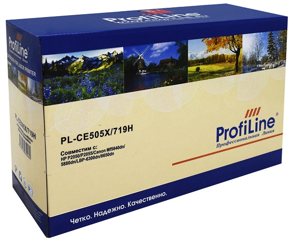 Тонер-картридж ProfiLine PL_CE505X/CF280X/719H/720 Черный