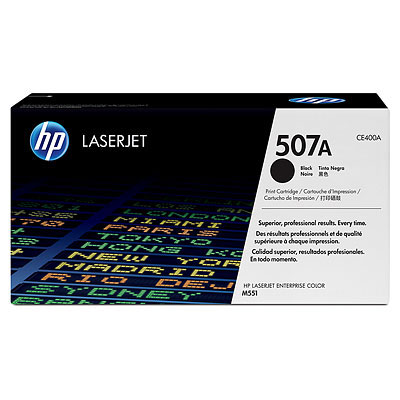 Тонер-картридж HP 507A Черный